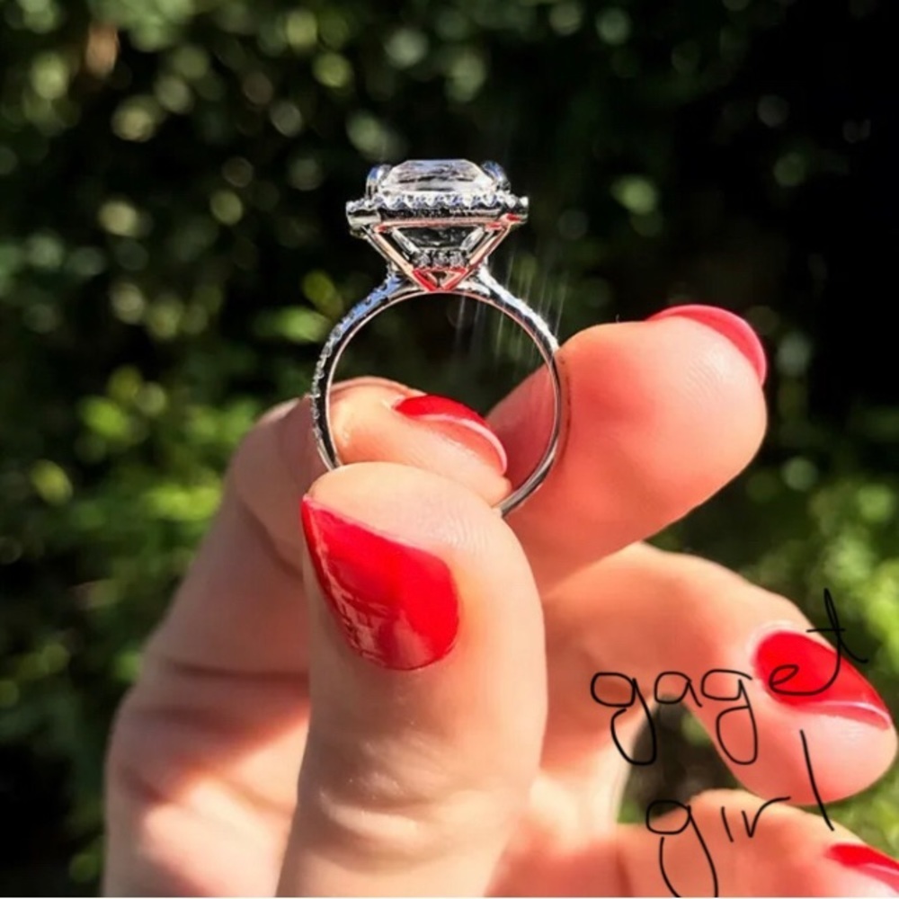 BRIDAL ENGAGEMENT RING WEDDING RING GG2 - Picture 6 of 8